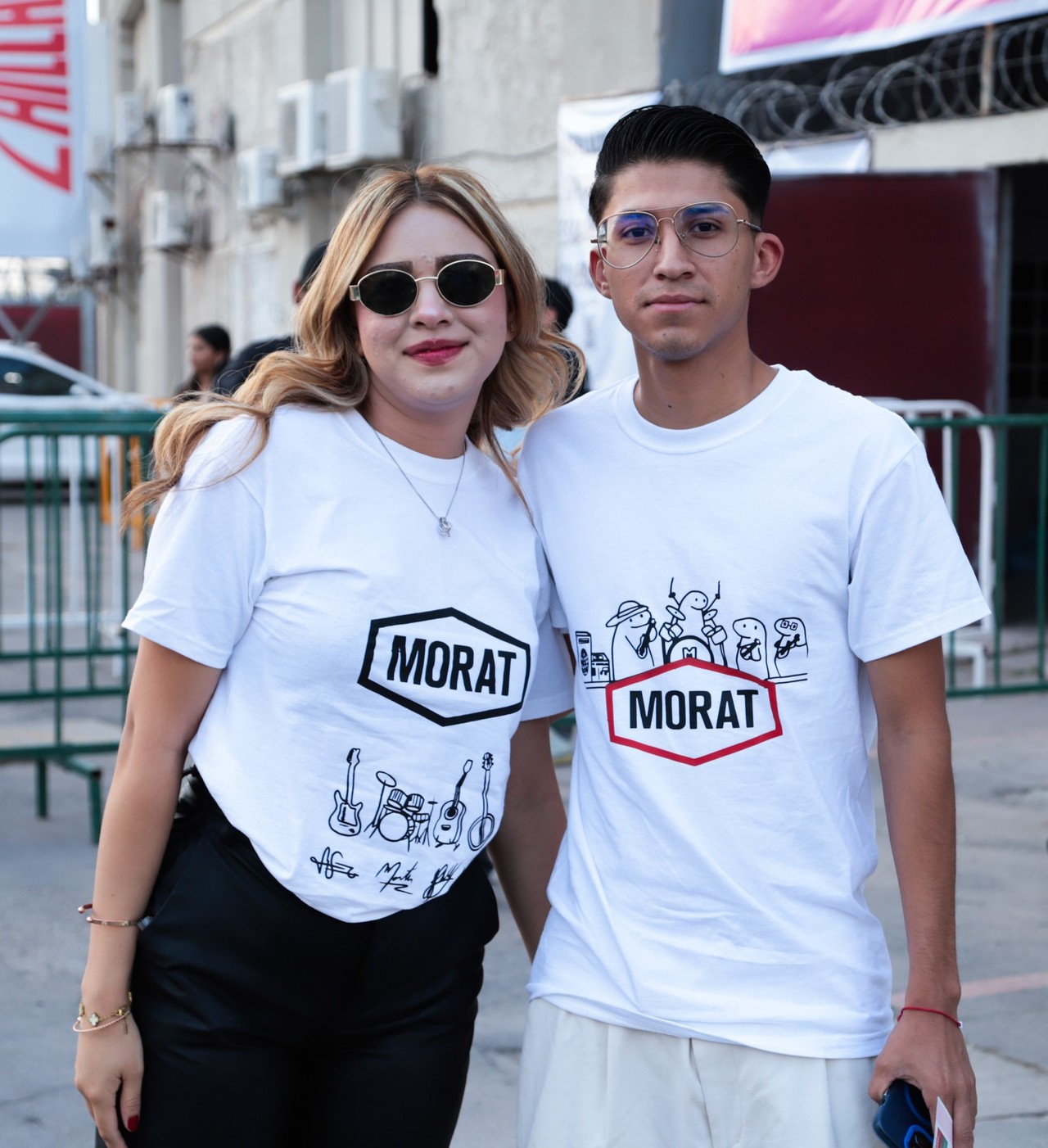 Lilian Ríos y Julio González.