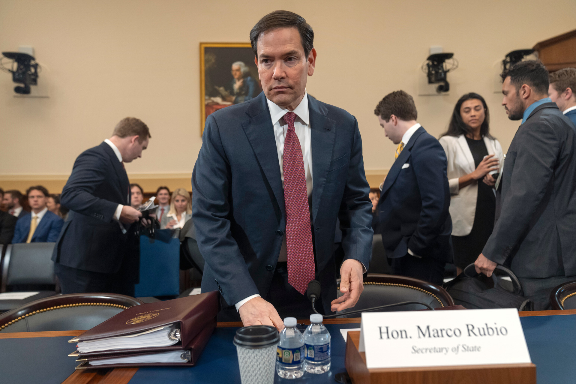 El secretario de Estado de Estados Unidos, Marco Rubio. (AP)