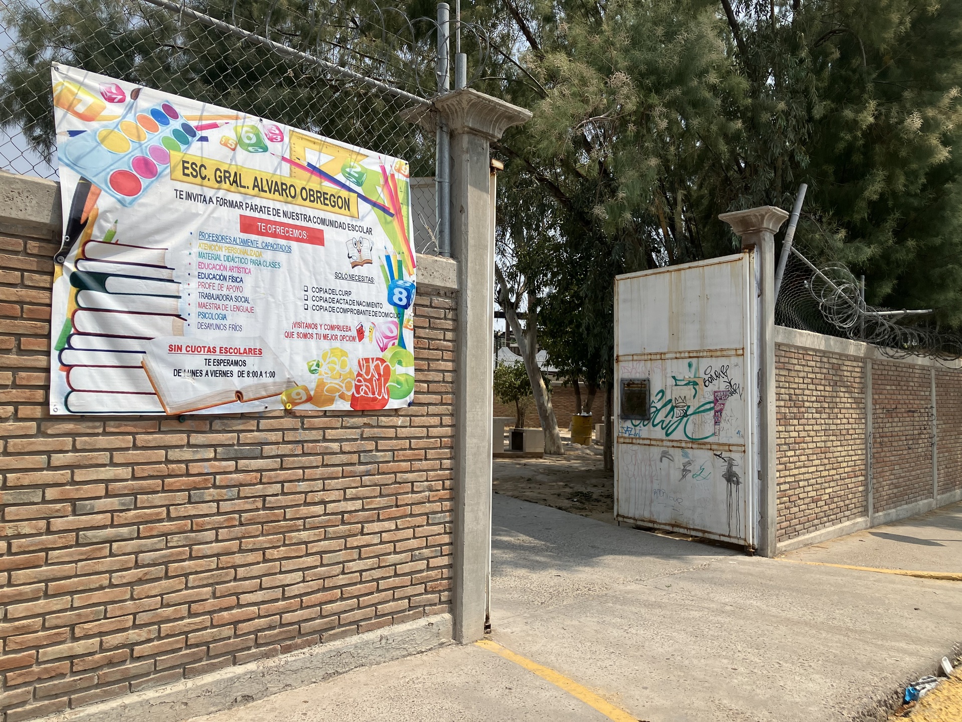 Por tercera vez en dos semanas, se roban cableado y dejan sin luz a primaria del poniente de Torreón