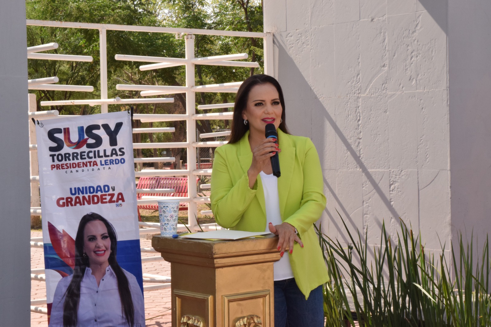 Susy Torrecillas impulsará zona industrial de Lerdo; Presentó su tercer eje de gobierno