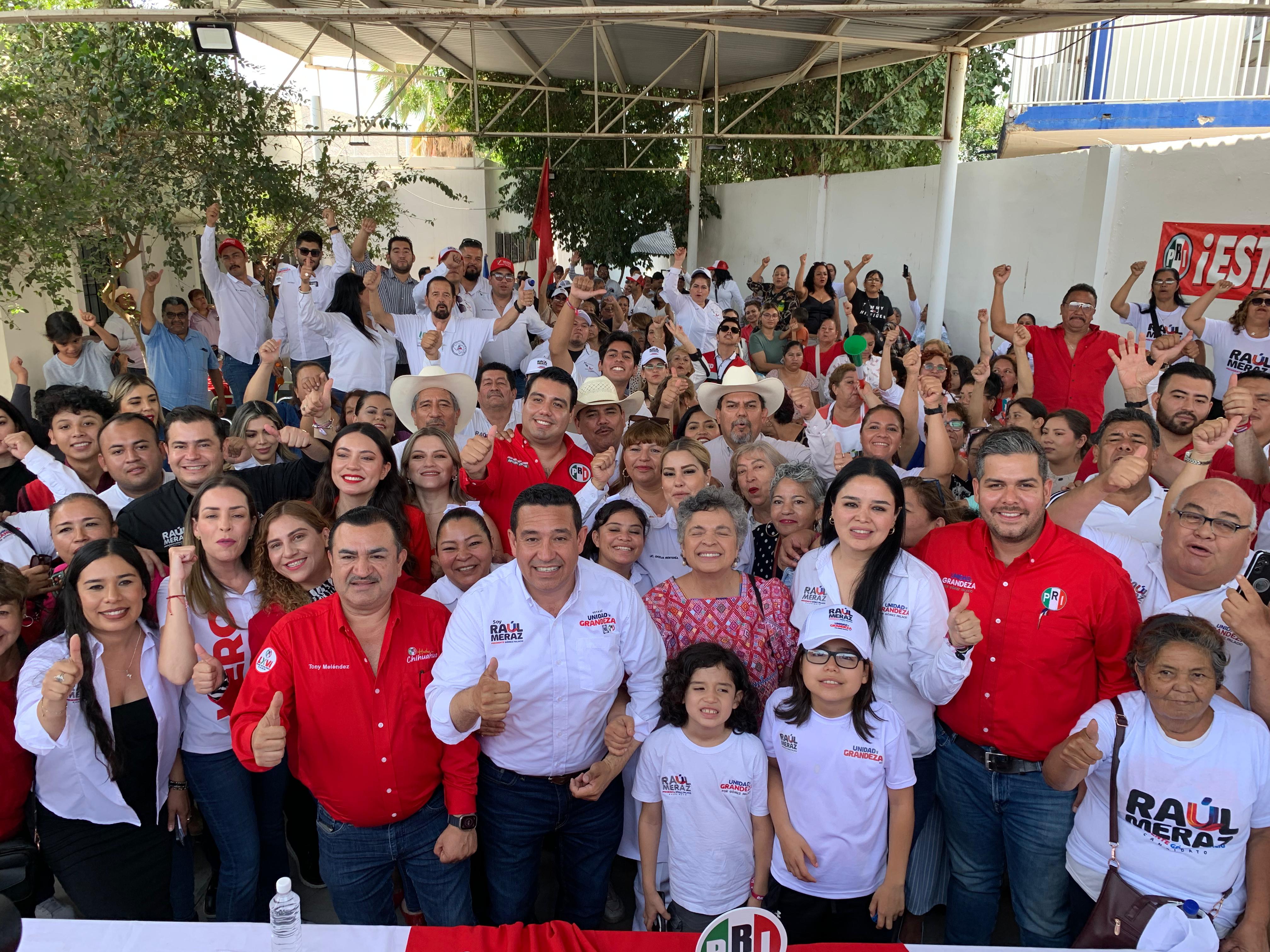 Raúl Meraz, comprometido con Gómez Palacio y sus ejidos: Beatriz Paredes