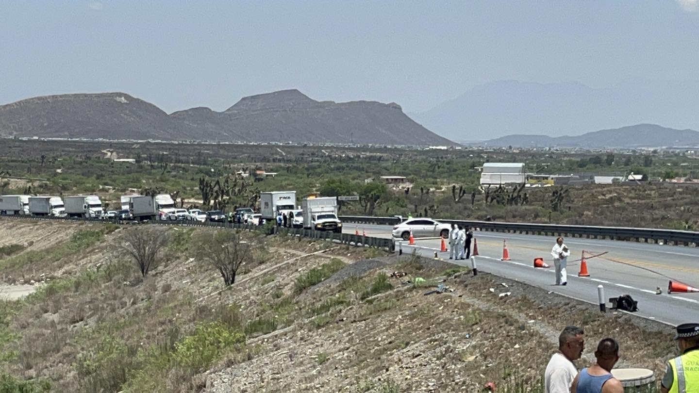 Atropellan y matan a hombre en Libramiento de Saltillo