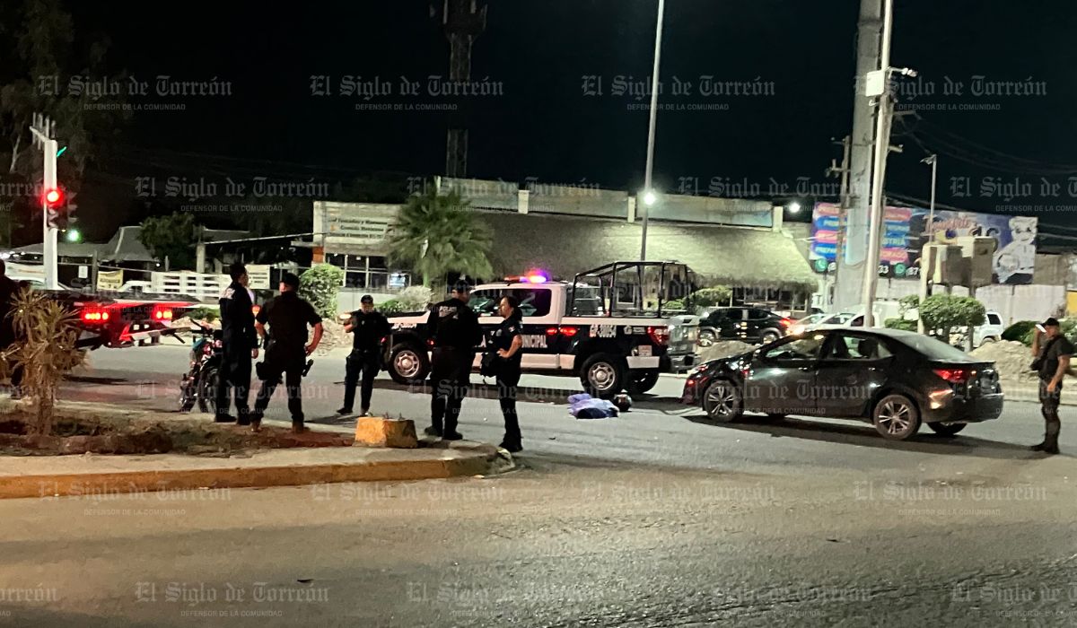 Muere motociclista de 18 años tras ser arrollado por un vehículo en Gómez Palacio