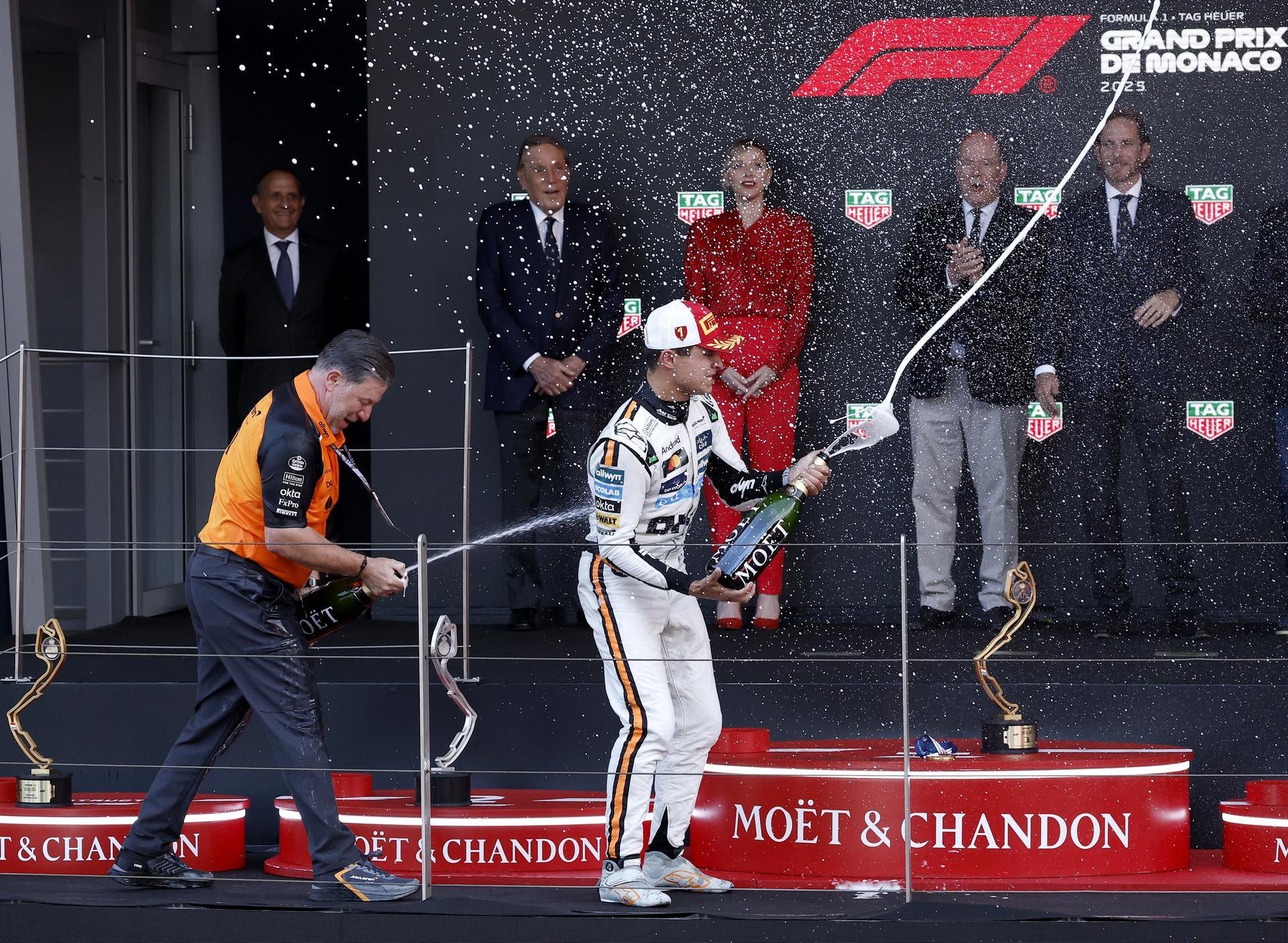 F1: Norris gana en Gran Premio de Mónaco con Lerec y Piastri detrás