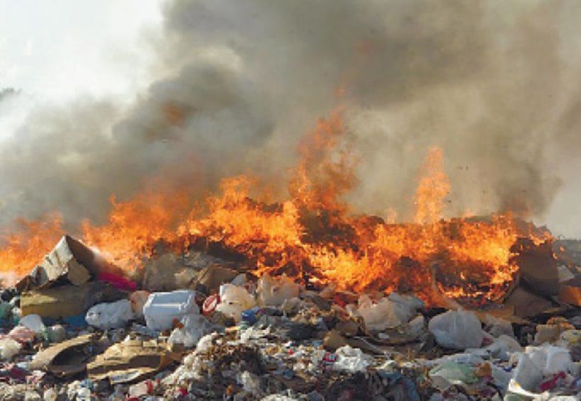 Exhorta Municipio de Gómez Palacio a evitar la quema de basura