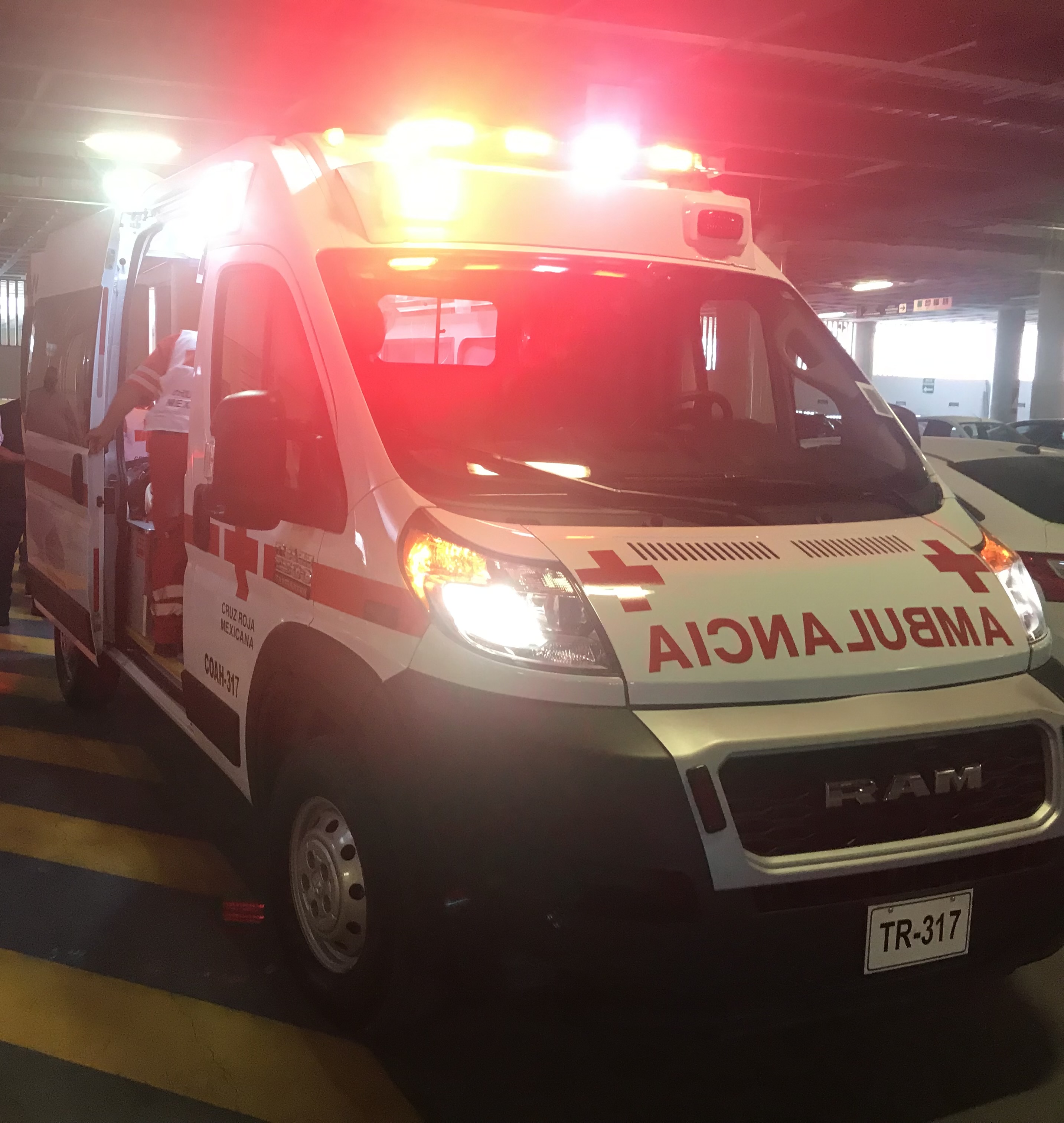 Ambulancia en Gómez Palacio (EL SIGLO DE TORREÓN) 