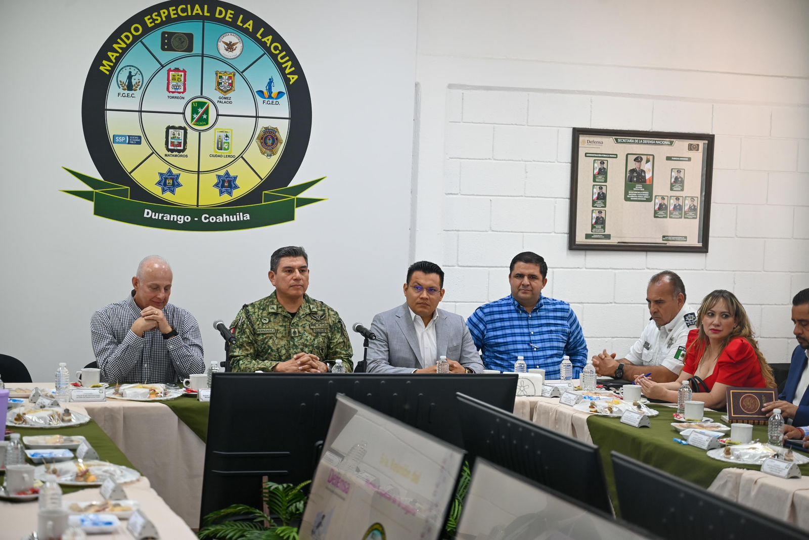 Alcalde de Lerdo da bienvenida a la Guardia Nacional y Marina previo a las elecciones 2025