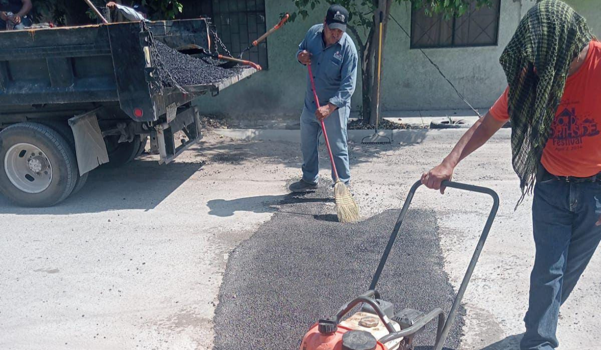 Atienden reportes de bacheo en Lerdo