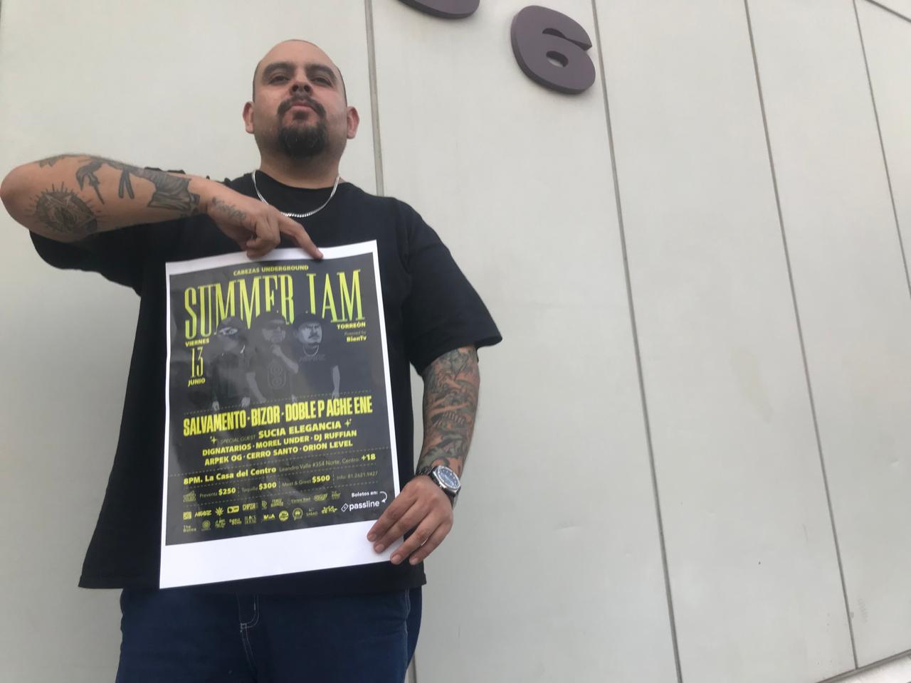 Torreón vivirá noche de hip hop con 'Cabezas Underground Summer Jam'