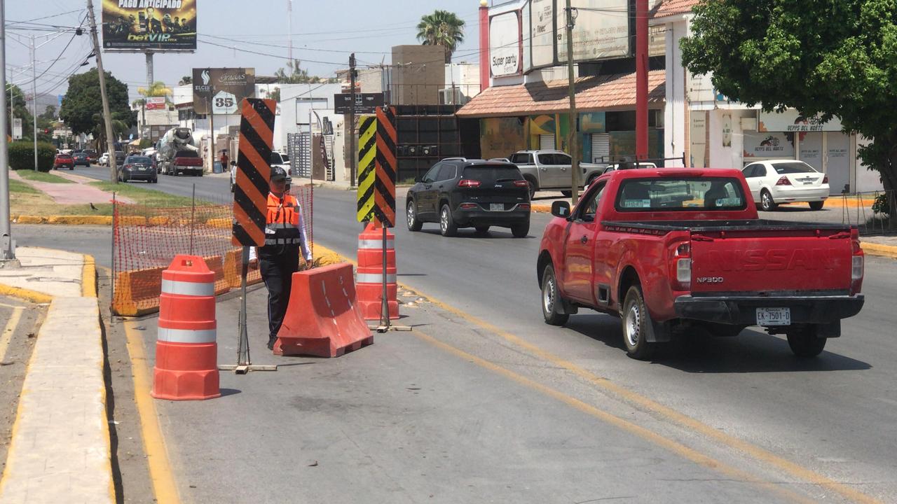 Prohibición de vueltas por obras en Abastos-Independencia genera molestias; Vialidad aclara que es por operatividad