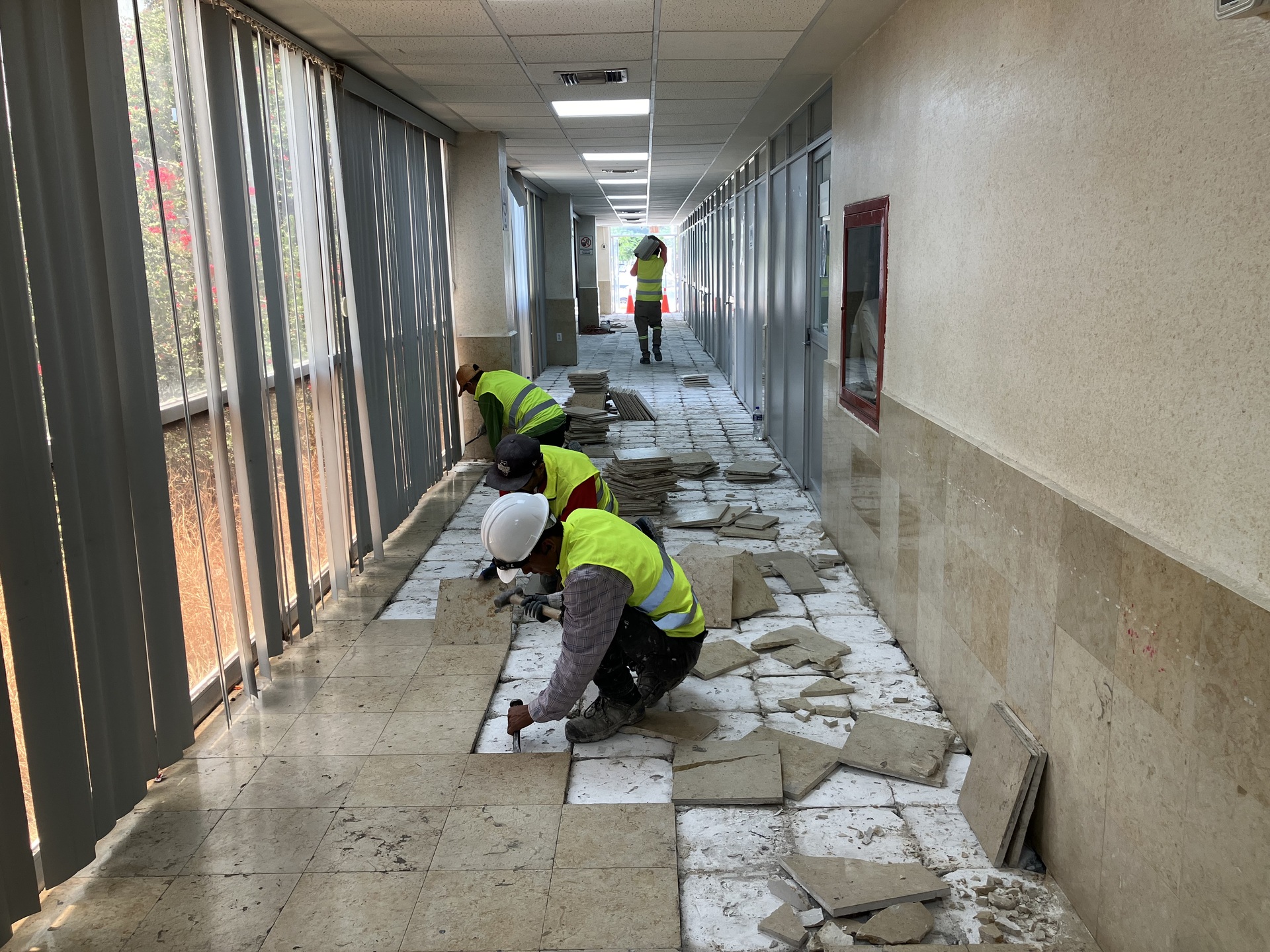Con rehabilitación de piso y pintura, darán nueva imagen a CH del Issste Gómez Palacio