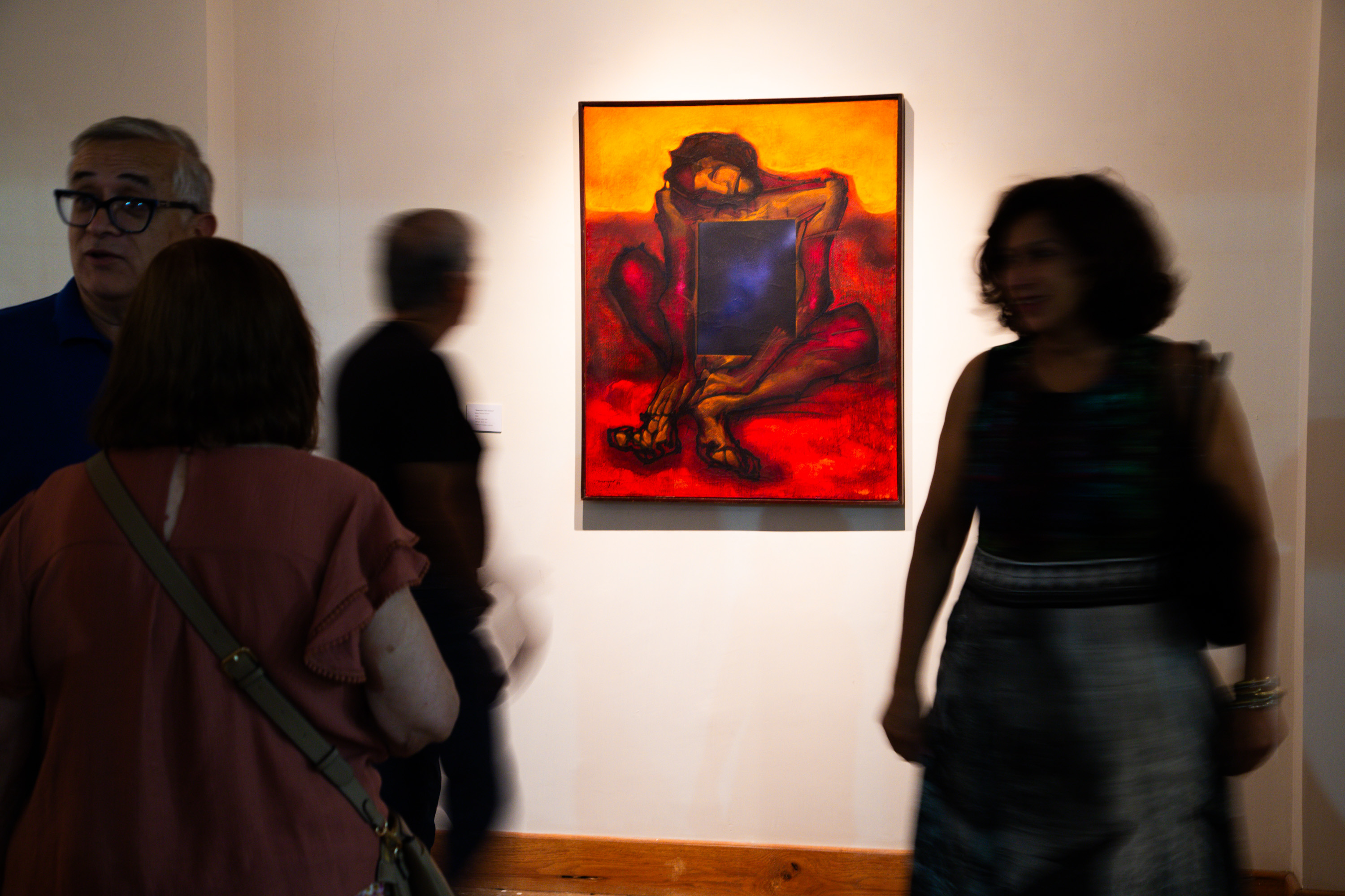 Obra del maestro Mario Orozco Rivera llega a la Galería del Teatro Isauro Martínez