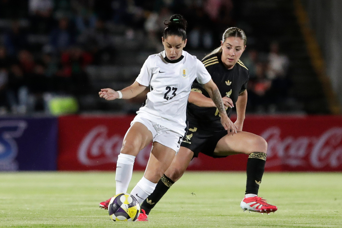 México empata con Uruguay en amistoso pese a brillante regreso de Charlyn Corral