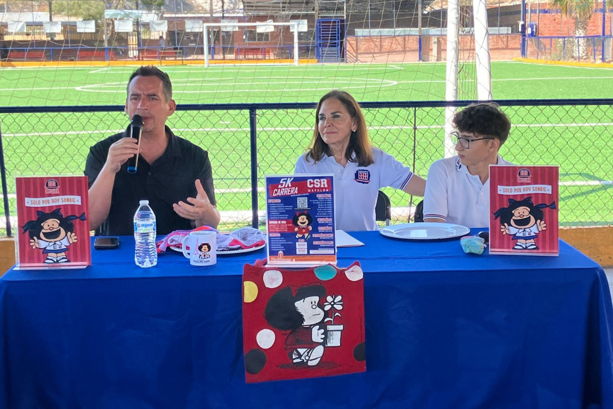 Presentan en Gómez Palacio, Carrera Atlética Colegio San Roberto-Mafalda