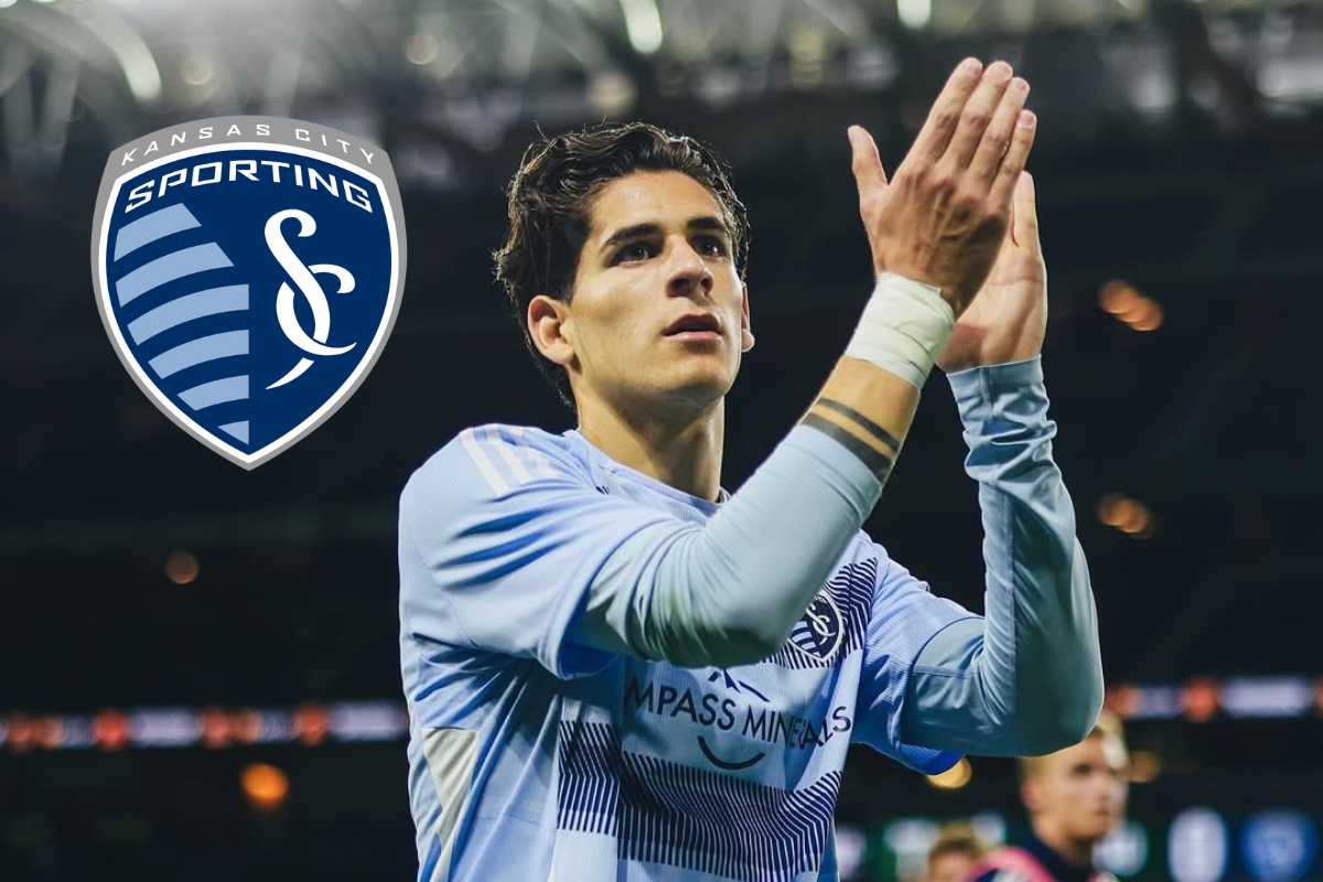 Así fue el primer gol de Santiago Muñoz en la MLS con Sporting Kansas City