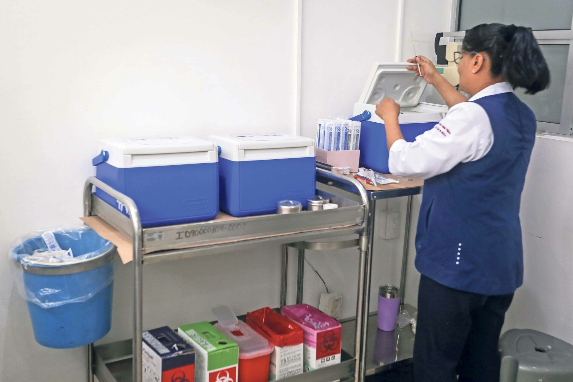 Aplican más de 5 mil dosis  de vacunas contra sarampión