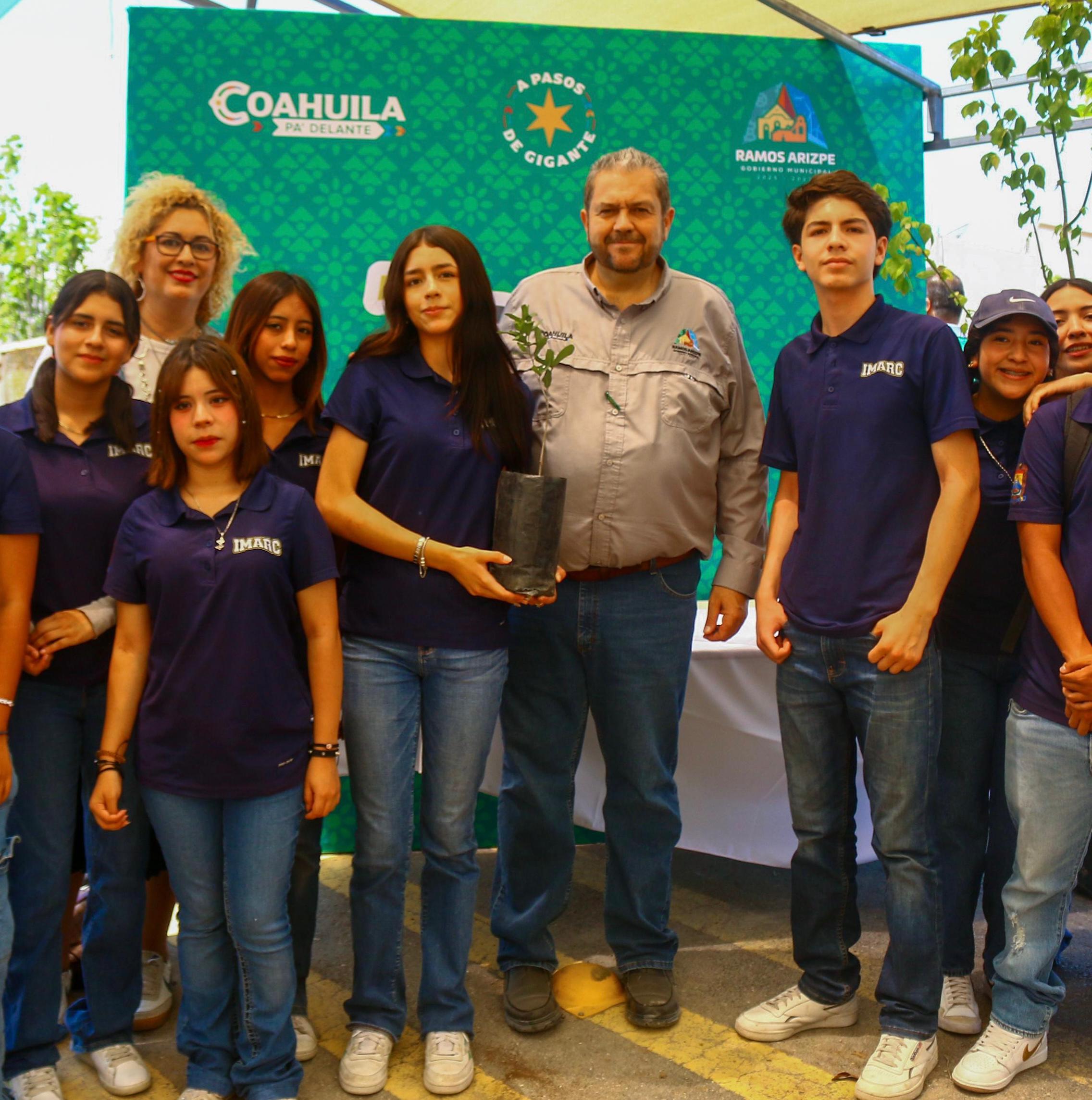 Reforestan en Ramos Arizpe por el Día Mundial del Medio Ambiente