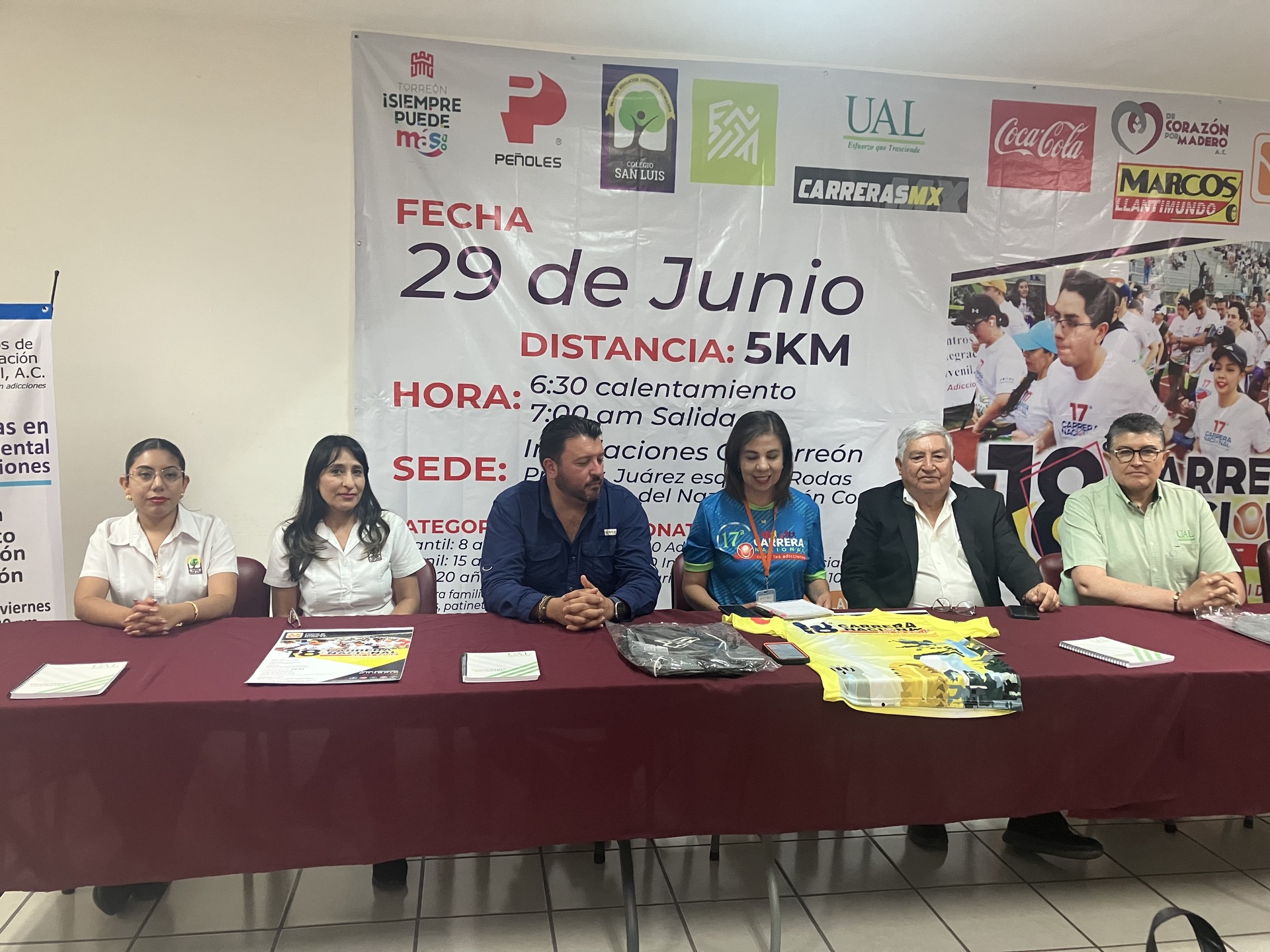 Anuncia CIJ Torreón carrera “contra las drogas”