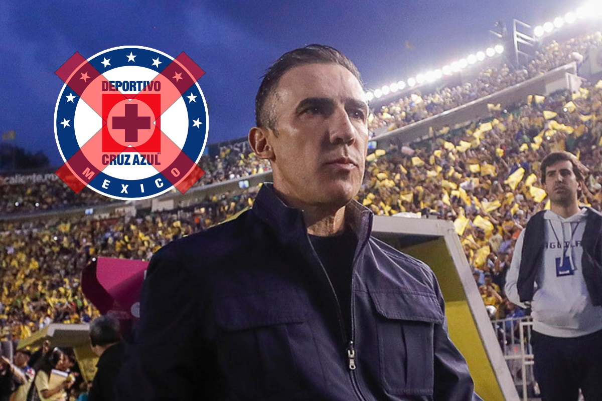 Vicente Sánchez deja de ser director técnico de Cruz Azul