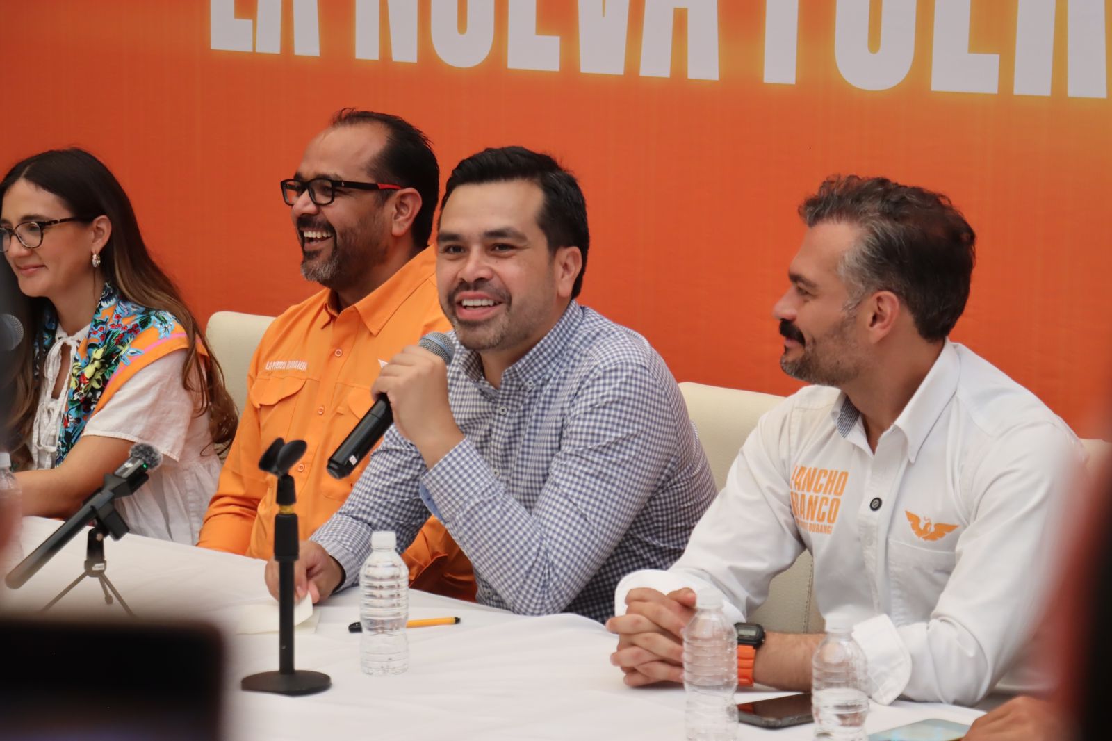 Máynez presume dos cartas a la Gubernatura de Durango por MC; Omar Castañeda y Pancho Franco