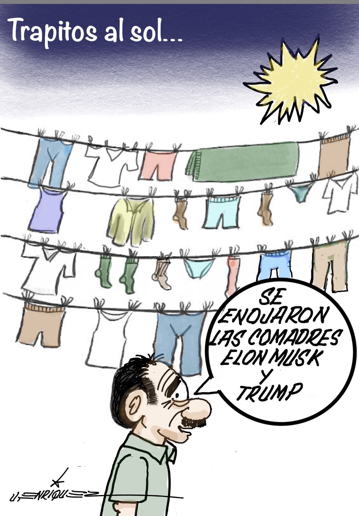 Cartón de Enríquez