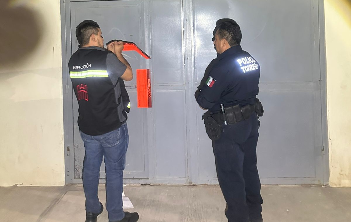Clausuran quinta por presencia de menores consumiendo alcohol y posiblemente drogas en Torreón