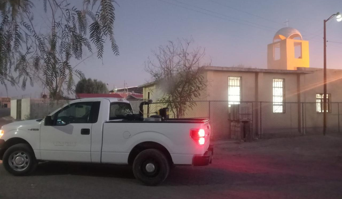 Realizan jornada de nebulización nocturna en ejidos de San Pedro