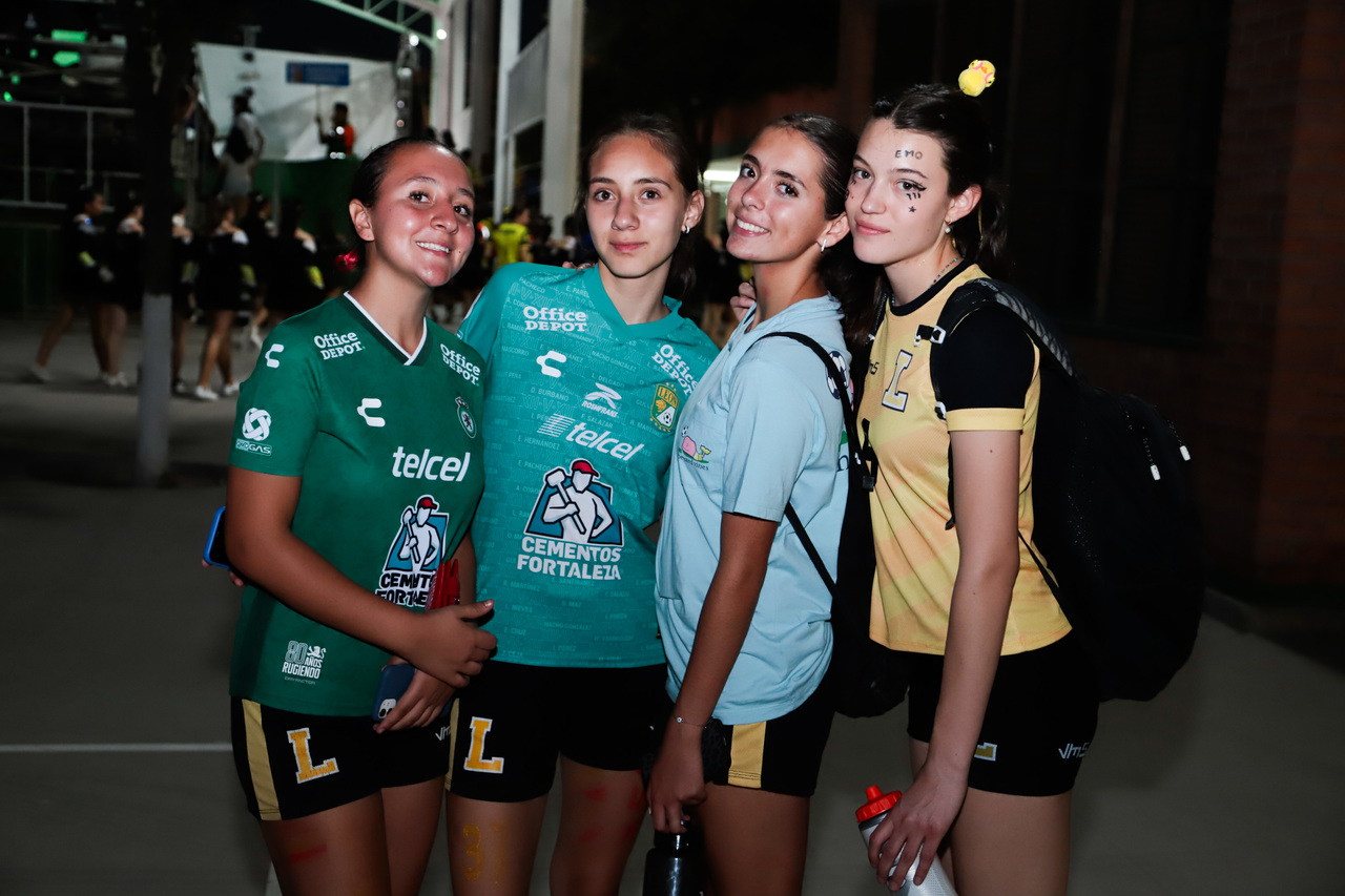 Isabella Collinot, Ana Paula León, Luisa Gómez e Inés Zermeño.