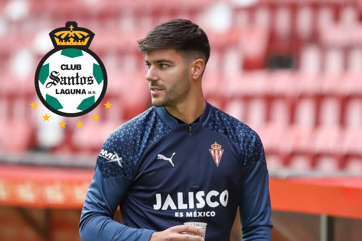¿De Sporting Gijón a Santos? Róber Pier podría llegar al club Guerrero
