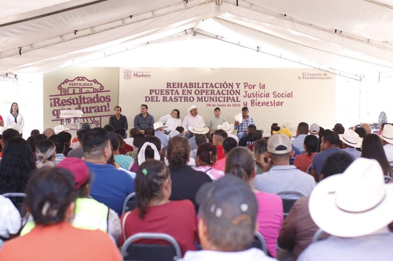 Rehabilitan Rastro Municipal de Francisco I. Madero con una inversión de 2.5 mdp
