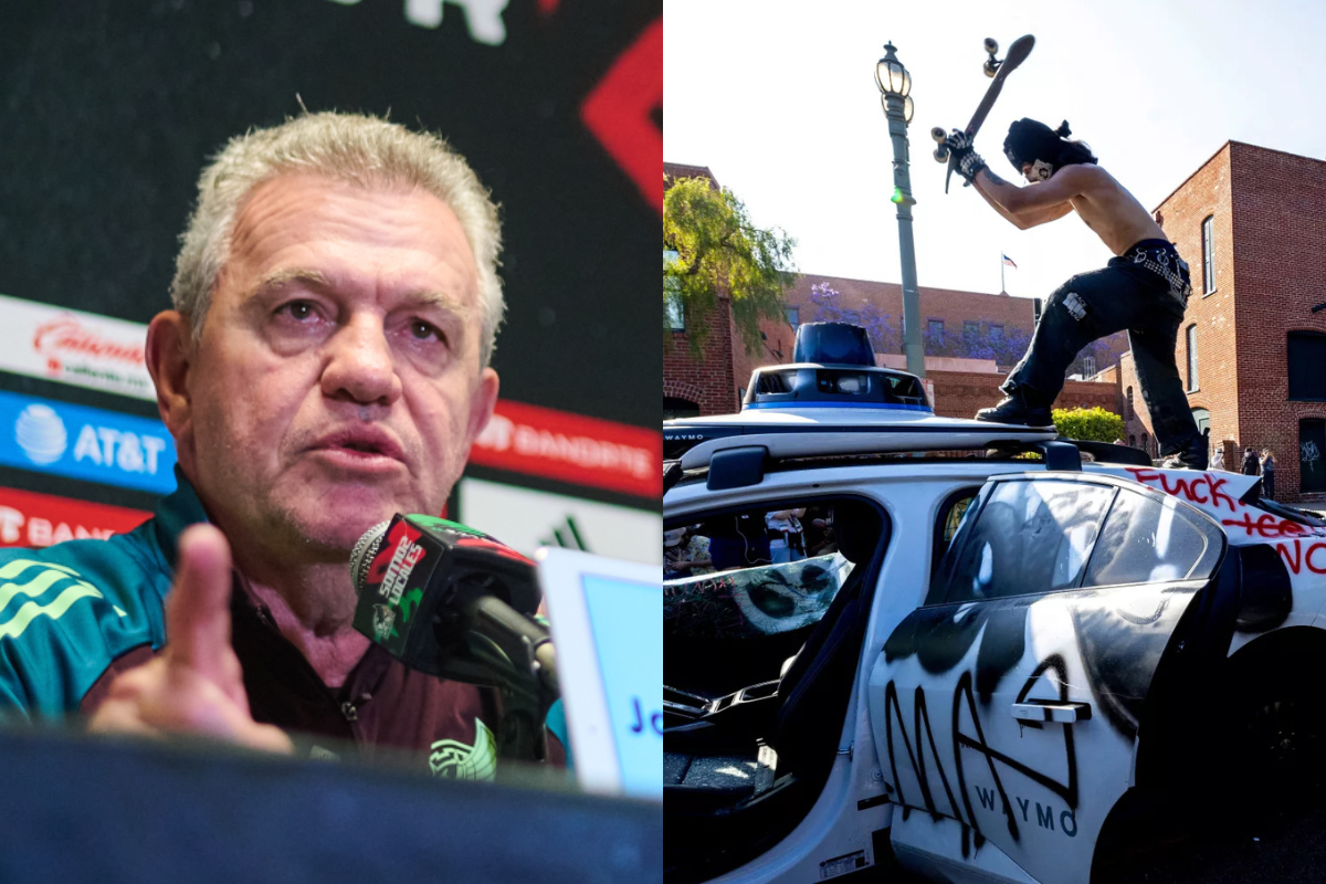 Javier Aguirre evade tema de migrantes en Los Ángeles y se enfrenta a periodista en conferencia