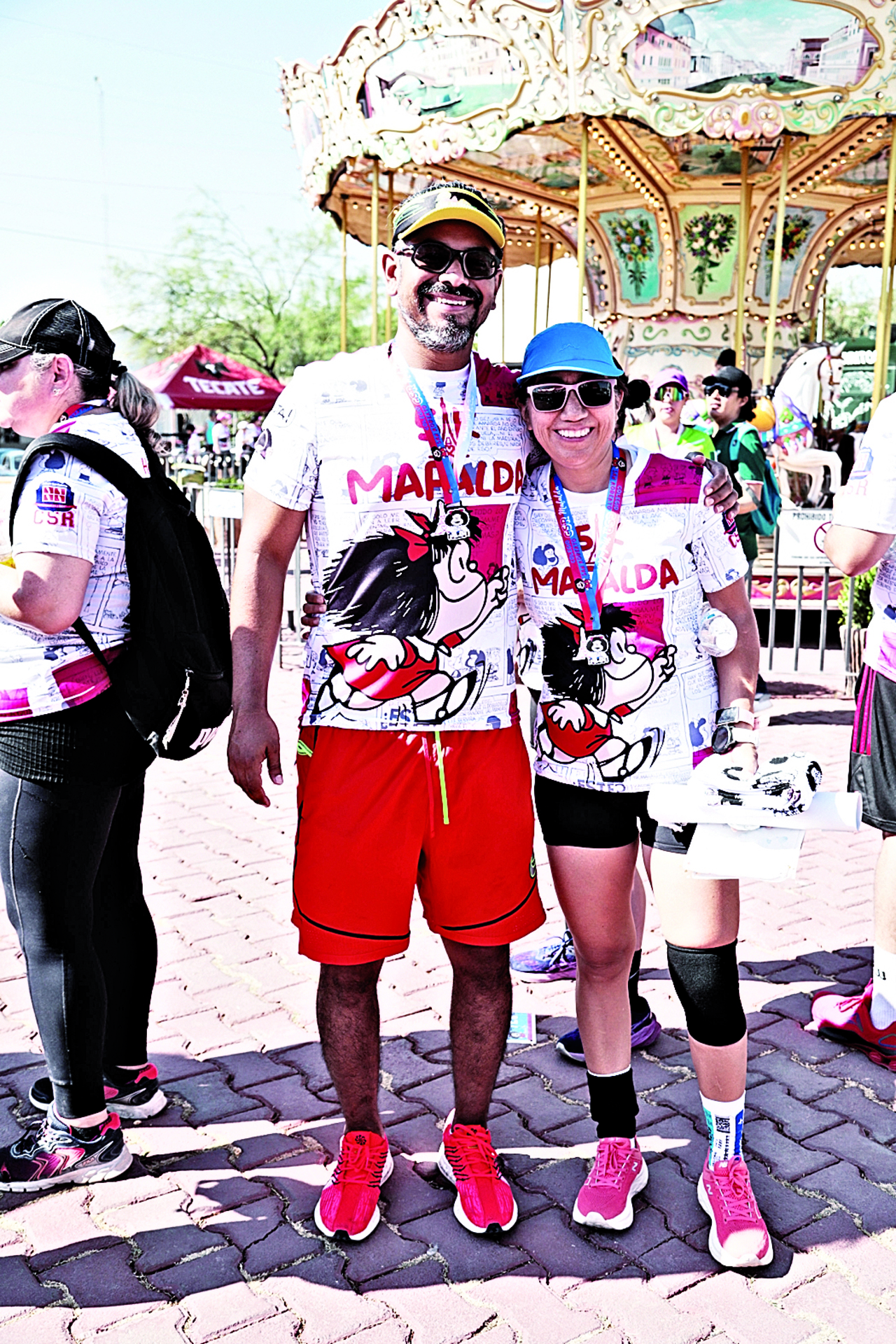 Miguel Medrano y Rosy Rico.
