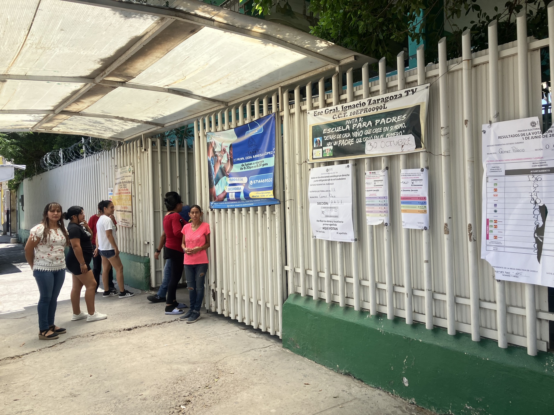Escuela primaria de Gómez Palacio enfrenta problemas con el suministro de agua potable. (EL SIGLO DE TORREÓN)