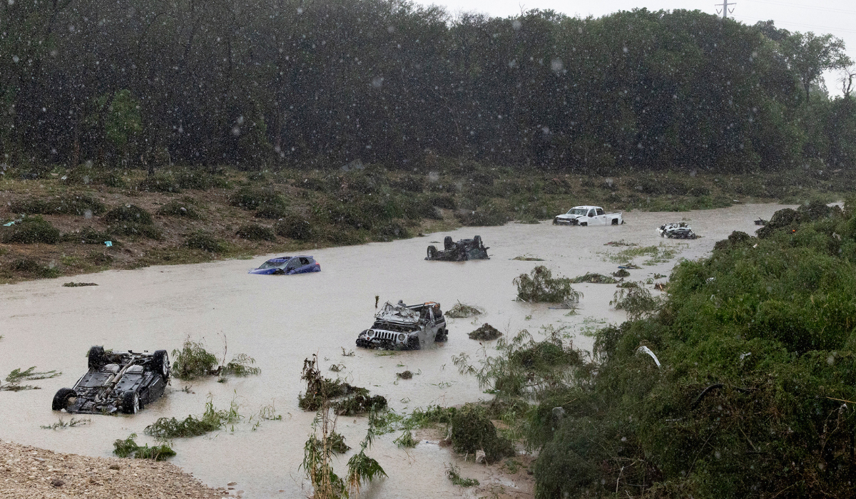 Inundaciones en Texas han dejado cinco muertes, hasta ahora