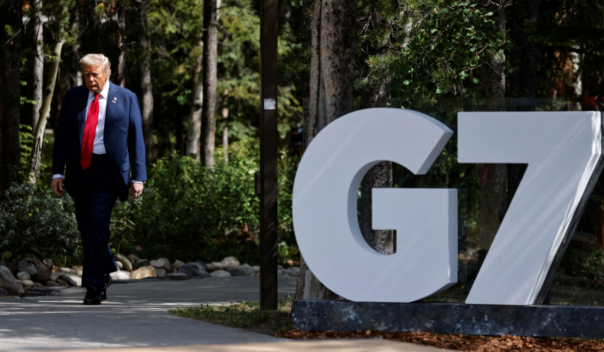 Trump abandona la Cumbre del G7 un día antes de su conclusión oficial