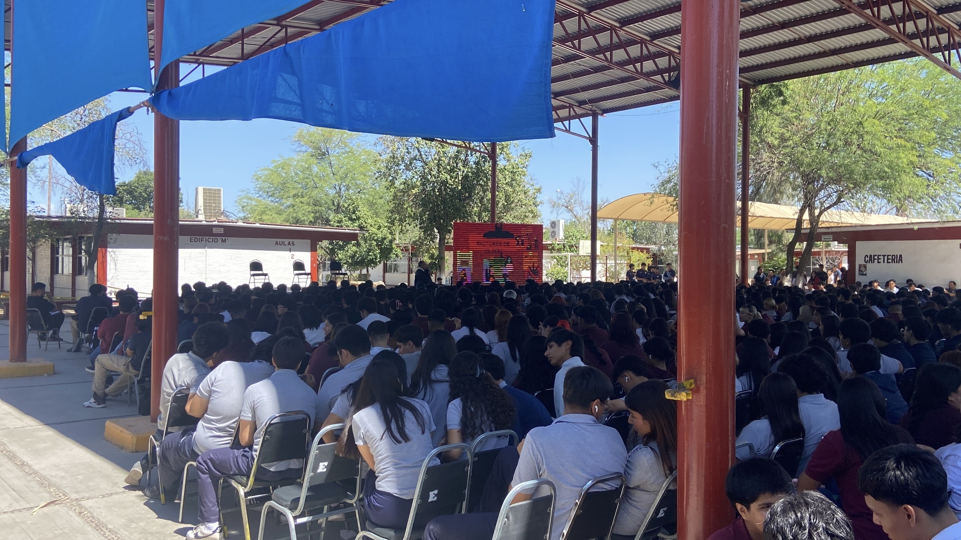 Tribunal de Menores Infractores ofrece charla en el CBTIS 4 de Lerdo