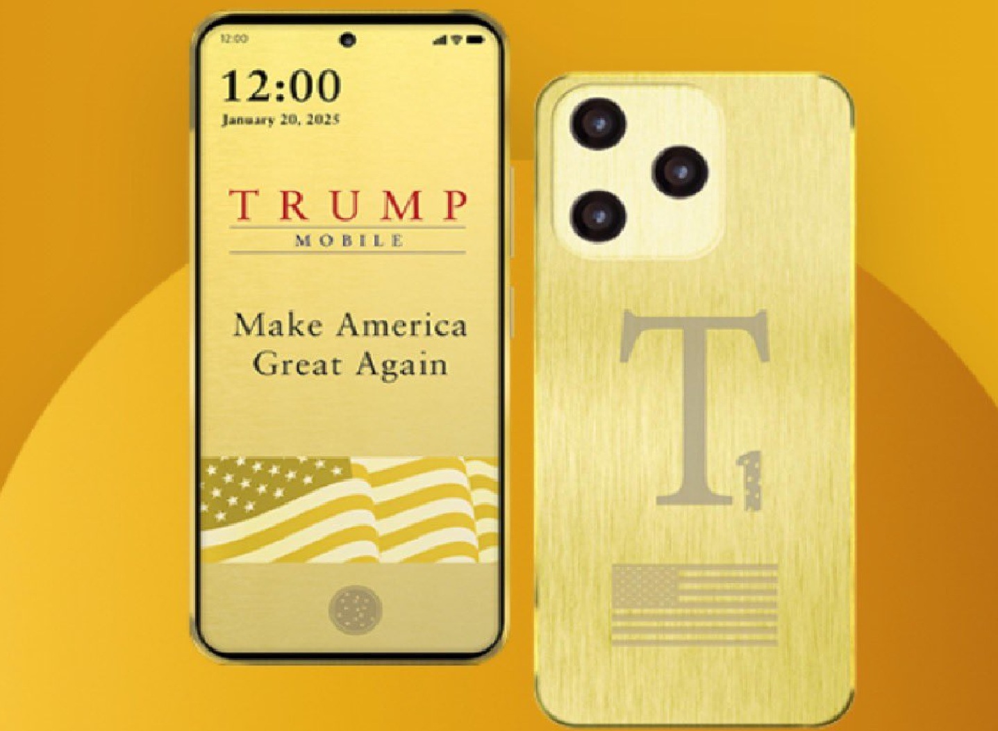 ¿Cómo es el T1 y qué teléfonos se le parecen? Donald Trump lanza su propio smartphone