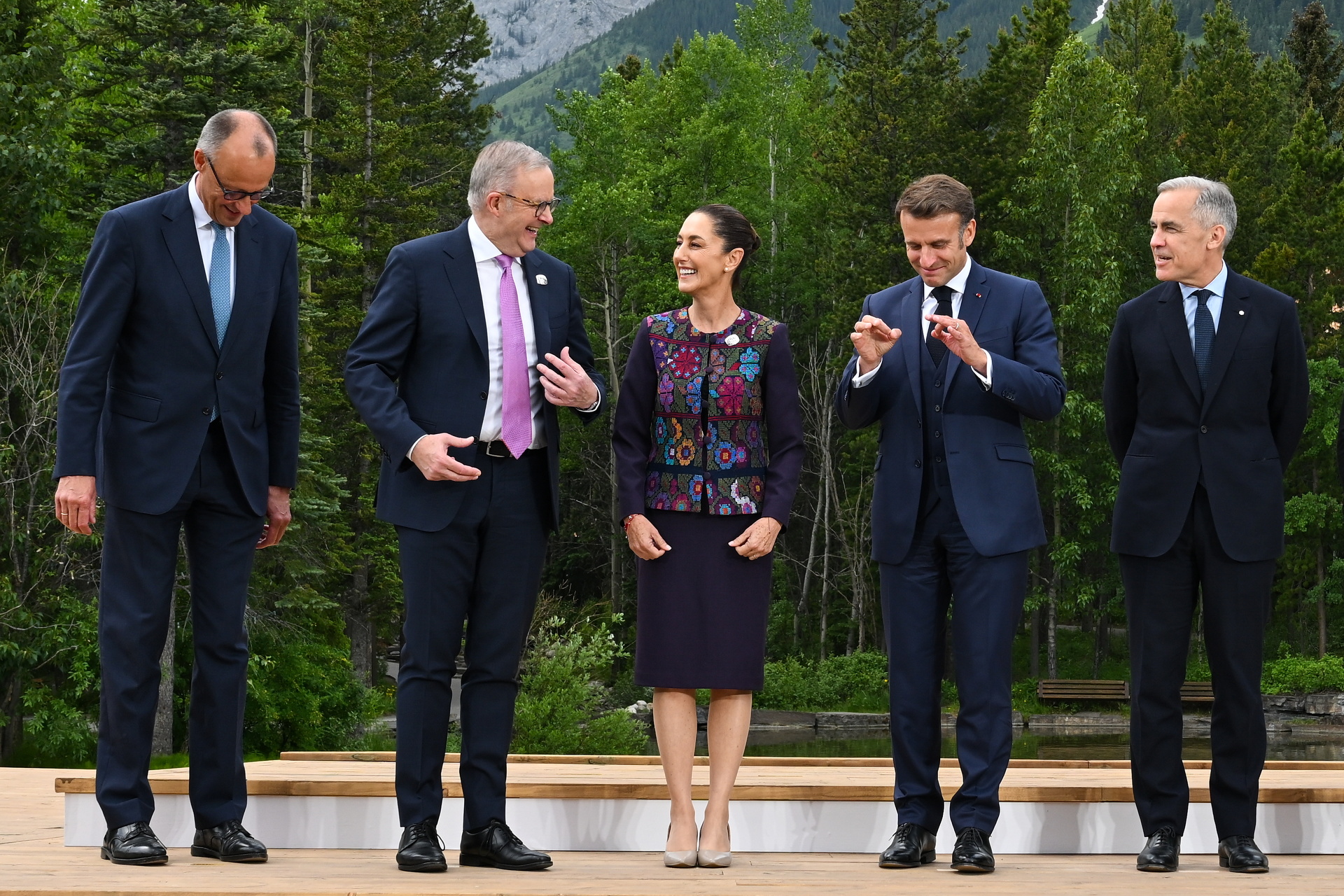 ¿Cómo fue la participación de Sheinbaum en el G7? Con estos líderes se reunió la presidenta
