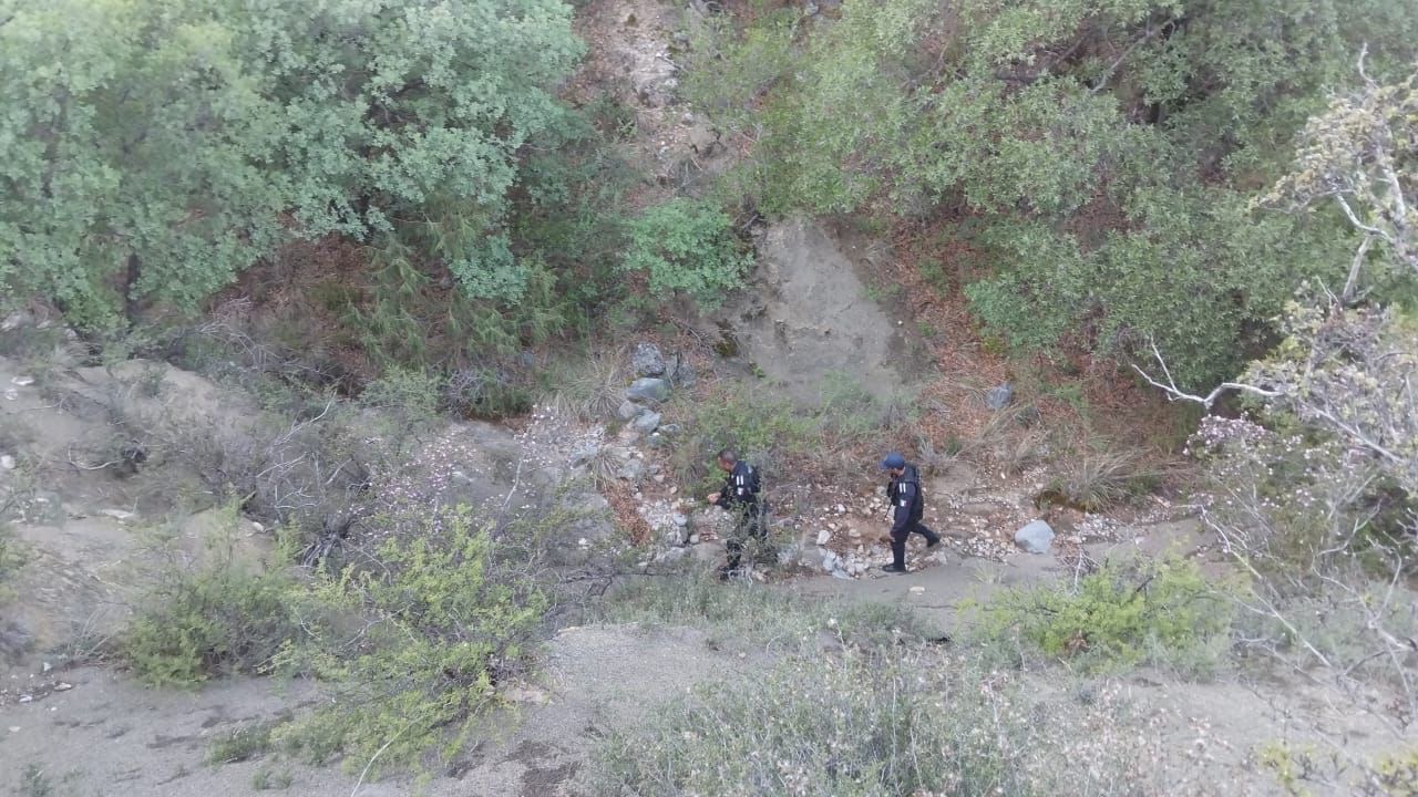 Rescatan a mujer tras caer a un barranco en la Sierra de Zapalinamé
