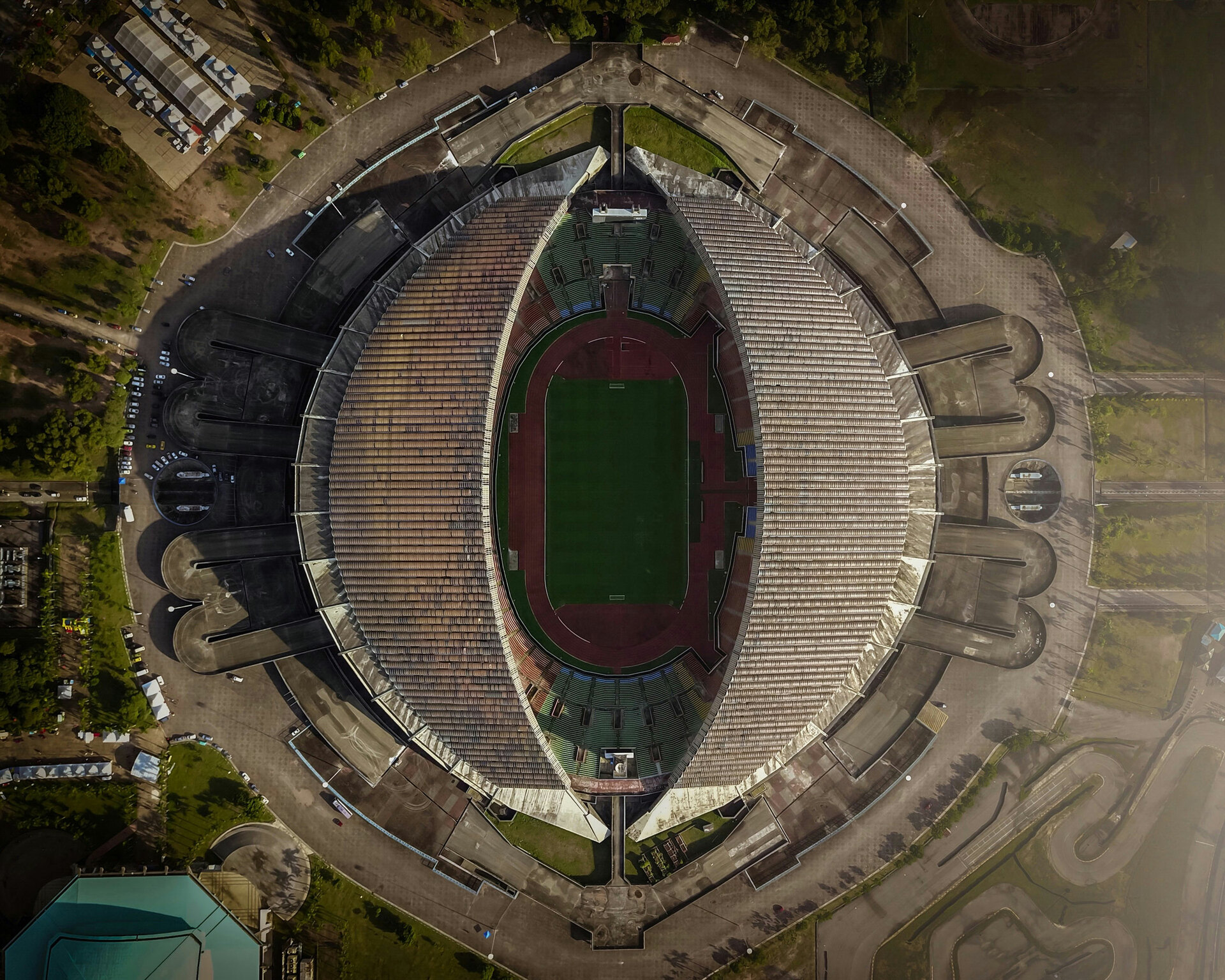 Estadio Shah Alam en Malasia. Foto: Unsplash/ Nazarizal Mohammad