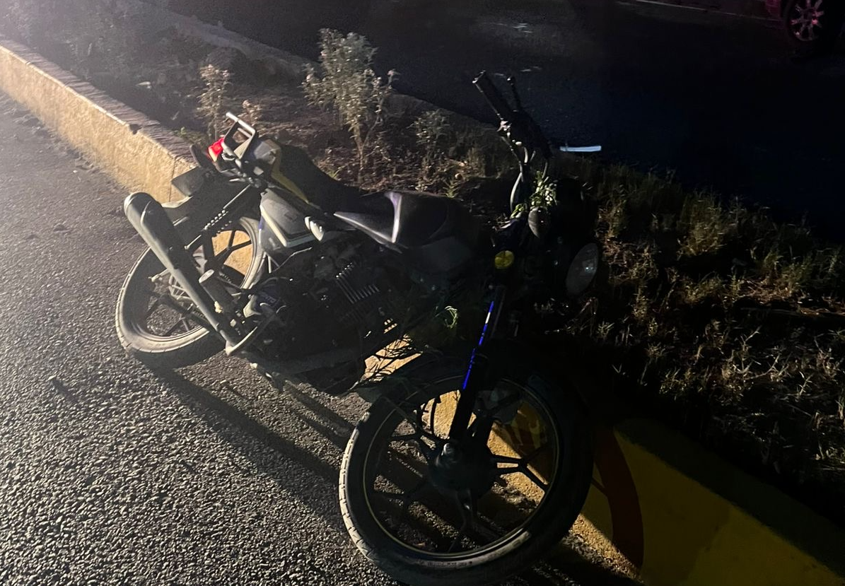 Menor de 17 años resulta lesionado tras accidente de moto en Gómez Palacio