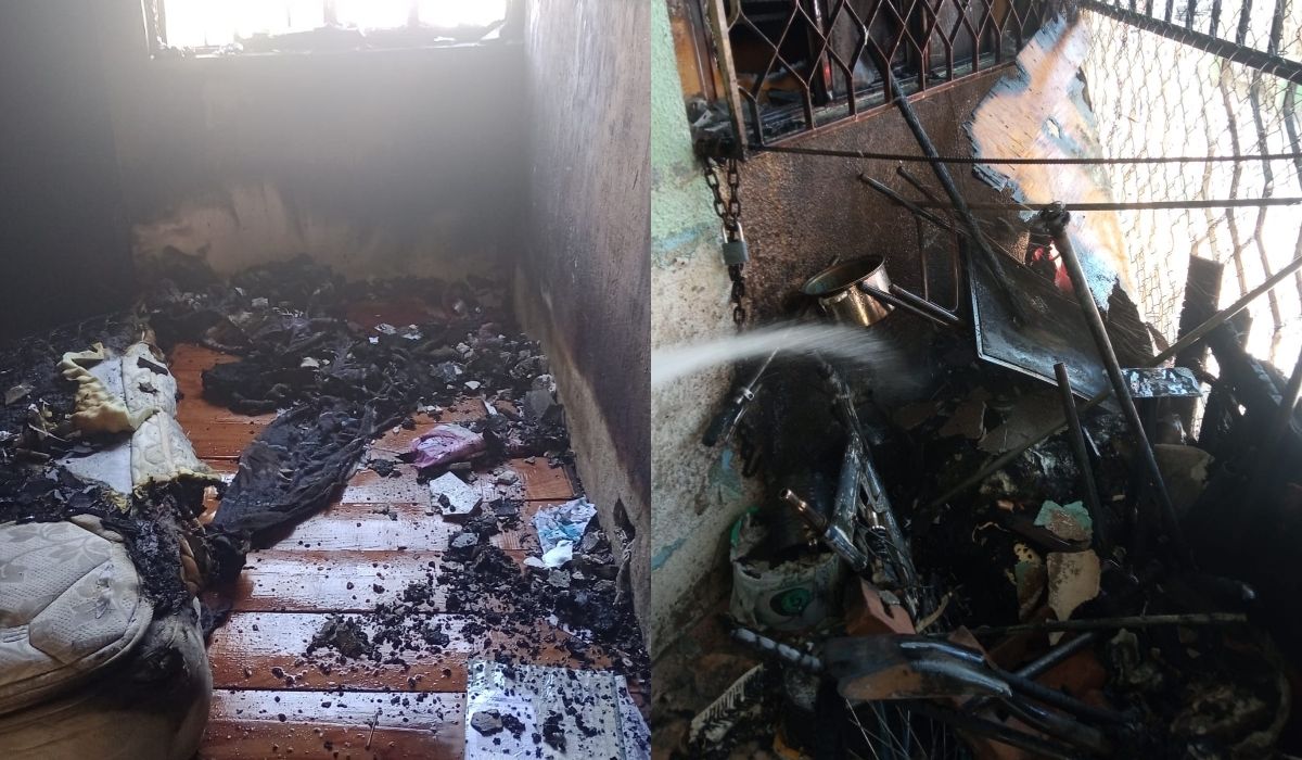 Fuego arrasa con dos viviendas en Torreón, no se reportaron lesionados