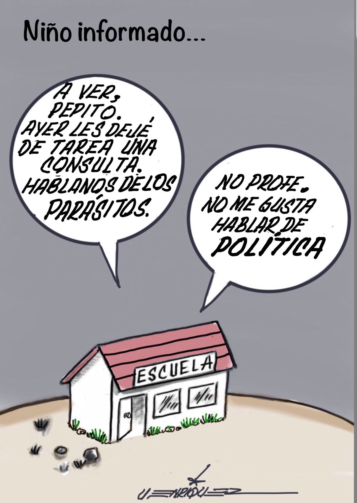 Cartón de Enríquez