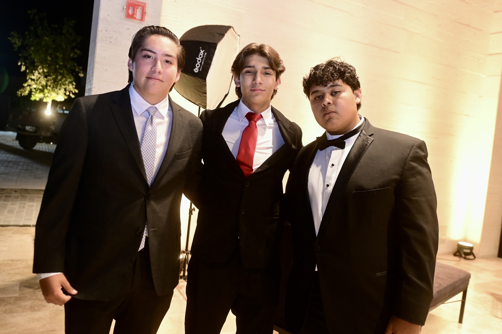 Max Conteras, Carlos Maqueda y Bruno García.