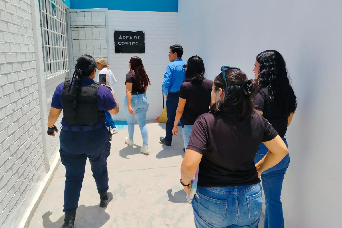 Evalúan bienestar de hijas e hijos de internas en Cereso femenil de San Pedro