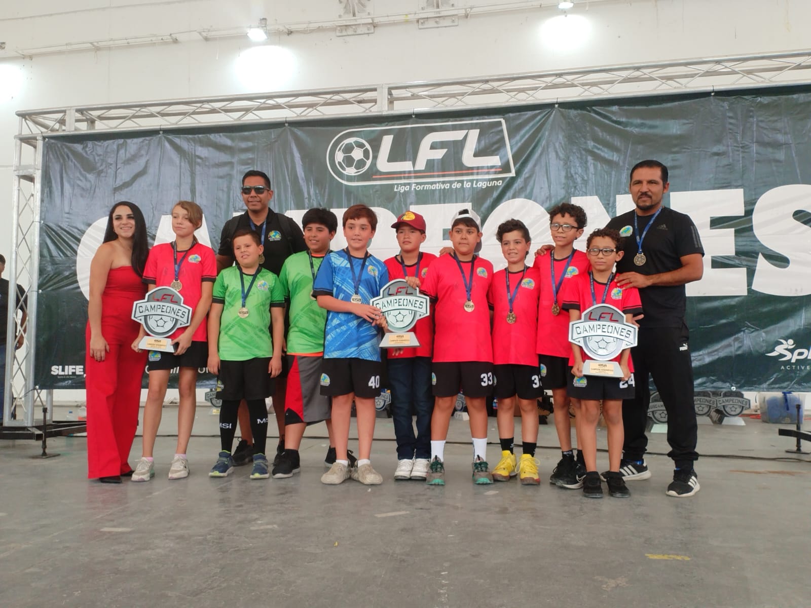 Gran premiación en la Liga Formativa de La Laguna