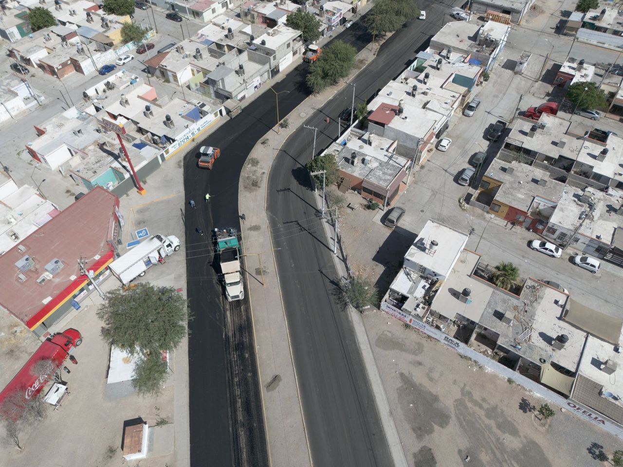 La obra fue realizada con recursos del Ramo 33. (EL SIGLO DE TORREÓN)