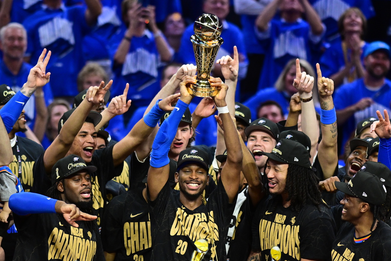 El Thunder de Oklahoma City toma el lugar que los Celtics de Boston dejaron vigente, siendo el séptimo equipo en siete años que logra el título.