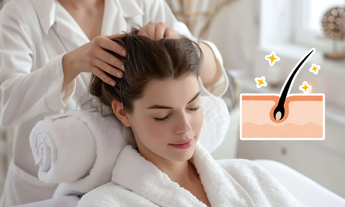 Estos masajes en el cabello te ayudan a reducir el cortisol