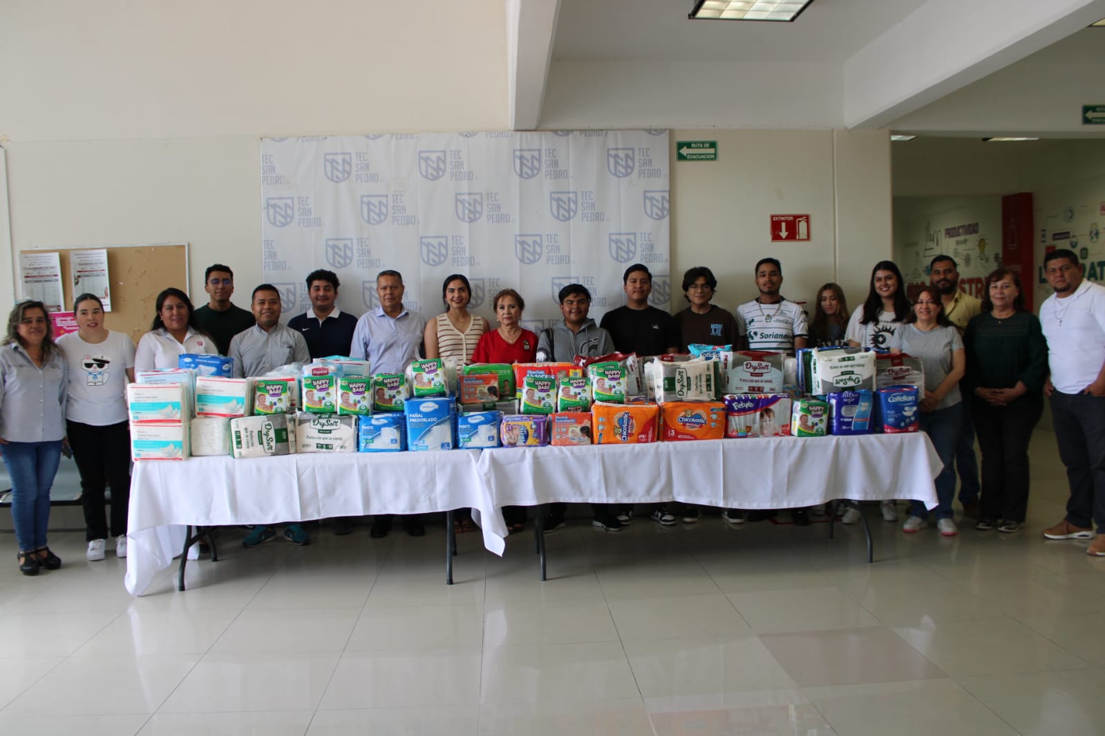 Alumnos del Tecnológico de San Pedro se suman al Pañatón 2025